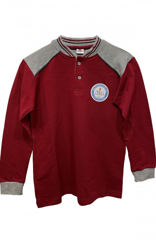 Deliktaş İlkokulu Hakim Yaka Uzun Kollu Tişört 13-14Yaş