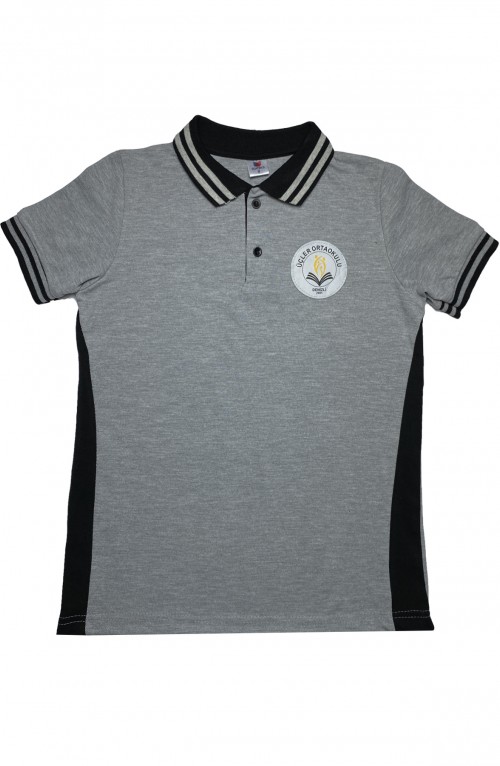 Üçler Ortaokulu Polo Yaka Kısa Kollu Tişört 11-12 Yaş